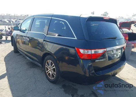 2013 Honda Odyssey Ex из США, поврежденный, VIN 5FNRL5H48DB013749